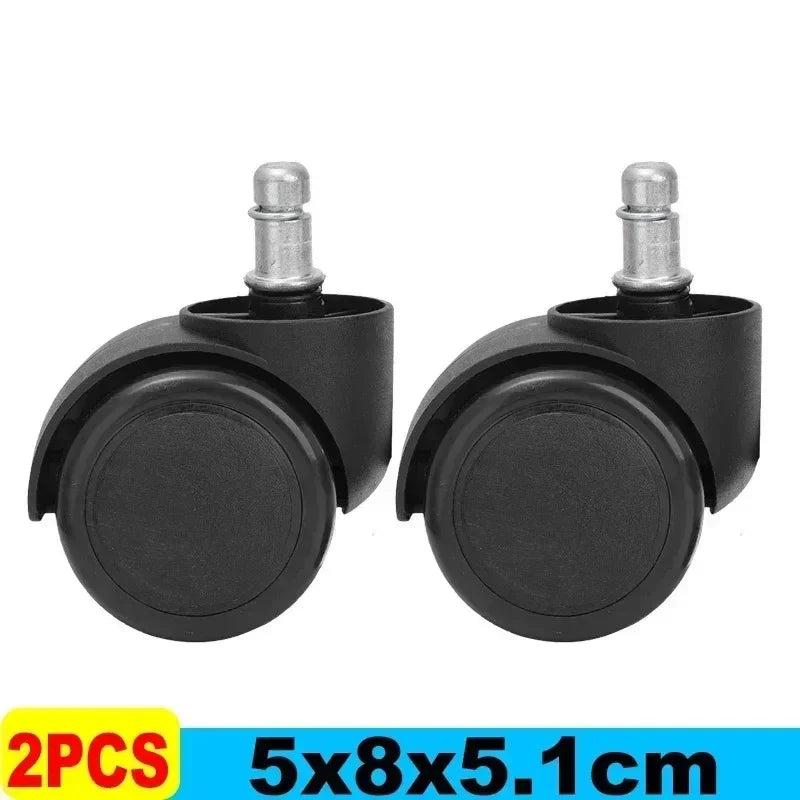 3 Inches Silent and Smooth Rolling Casters.