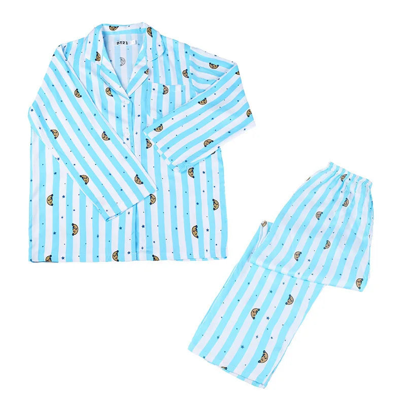 BT21 Long Sleeve Pajama Set