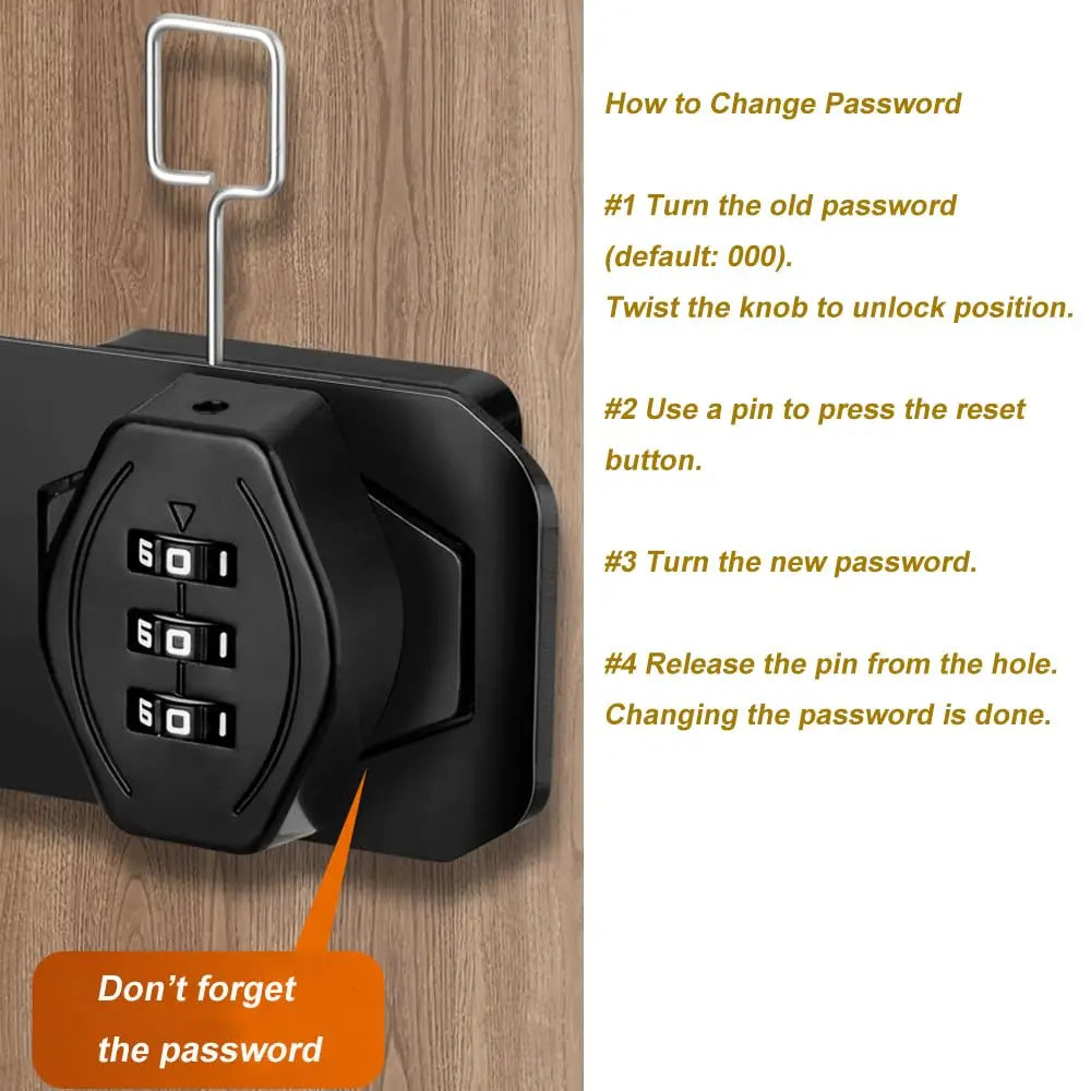 Anti-theft Cabinet Password Locks