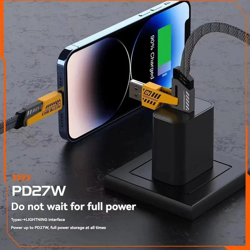 4-in-1 PD 65W Universal Fast Charging Cable