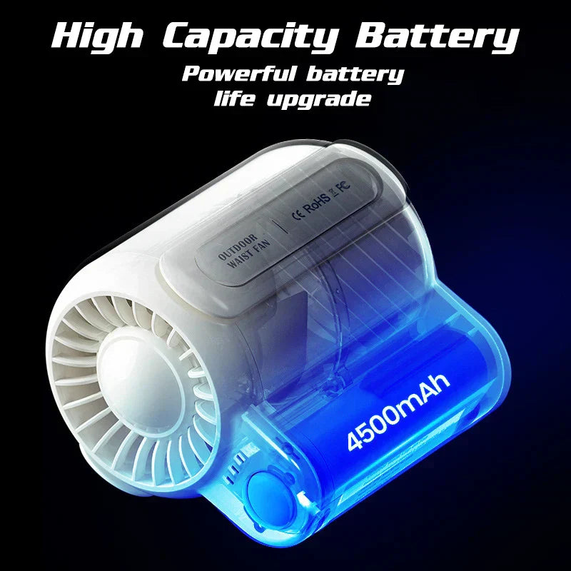 Bladeless Waist Mounted Electric Fan