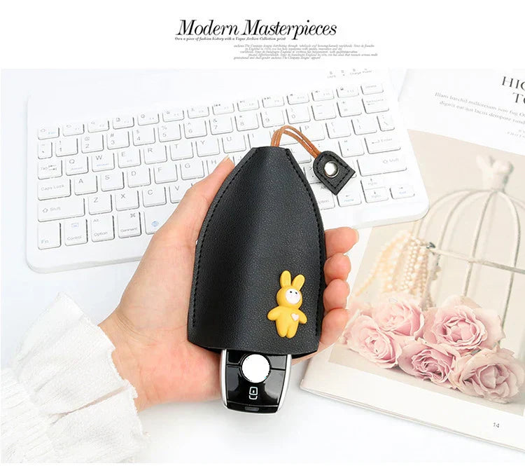 Creative Pull-out Cute Large-capacity Car Key Case