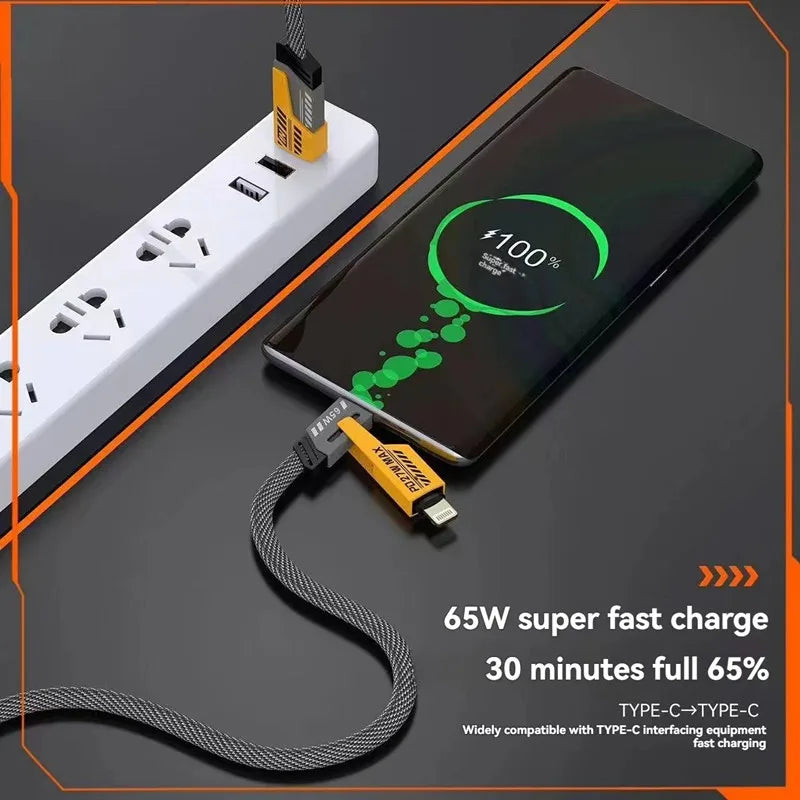 4-in-1 PD 65W Universal Fast Charging Cable