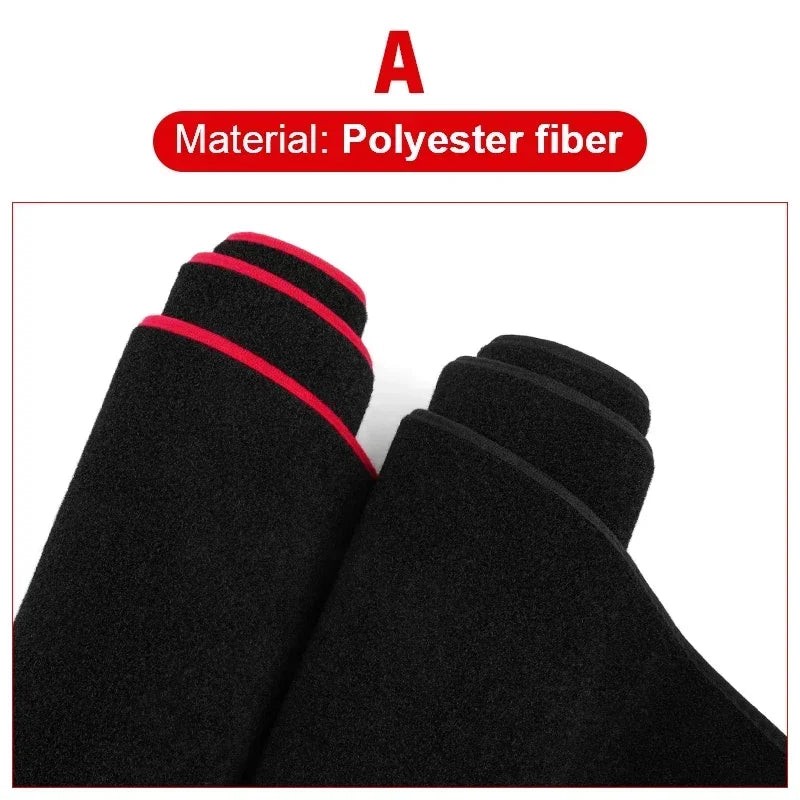 Center console dashboard sunshade pad