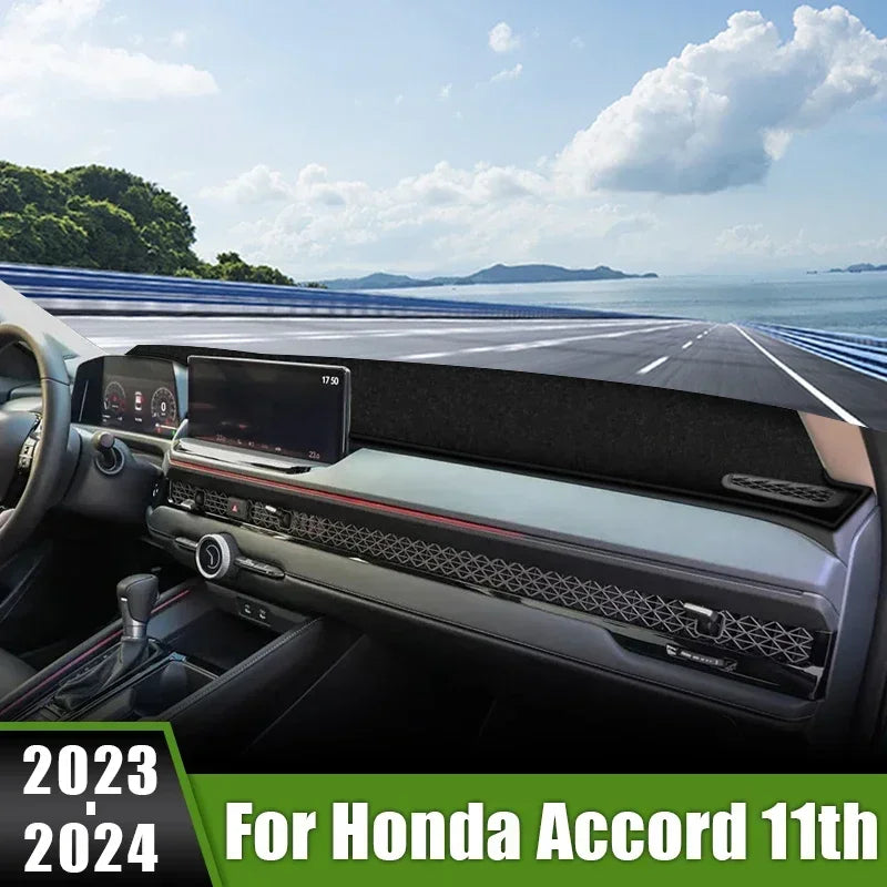 Center console dashboard sunshade pad