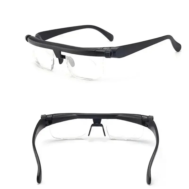 ADJUSTABLE FOCUS GLASSES NEAR AND FAR SIGHT