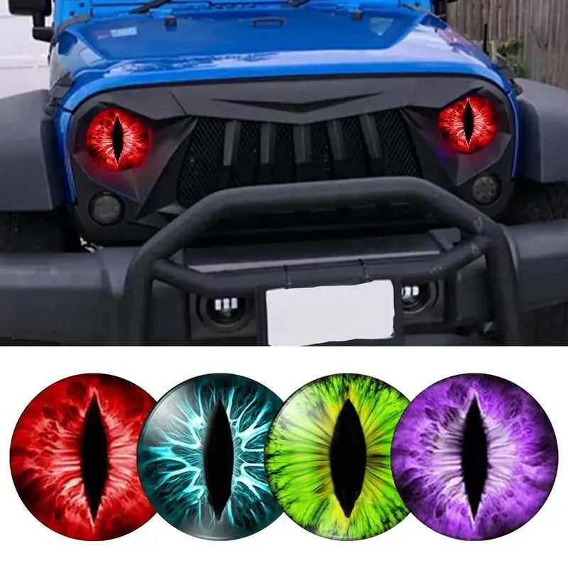 Beast Eyes Headlight Decals