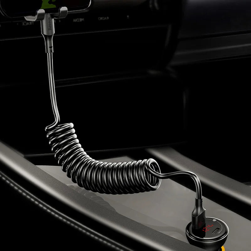 4 in 1 Spring Fast Charging Cable