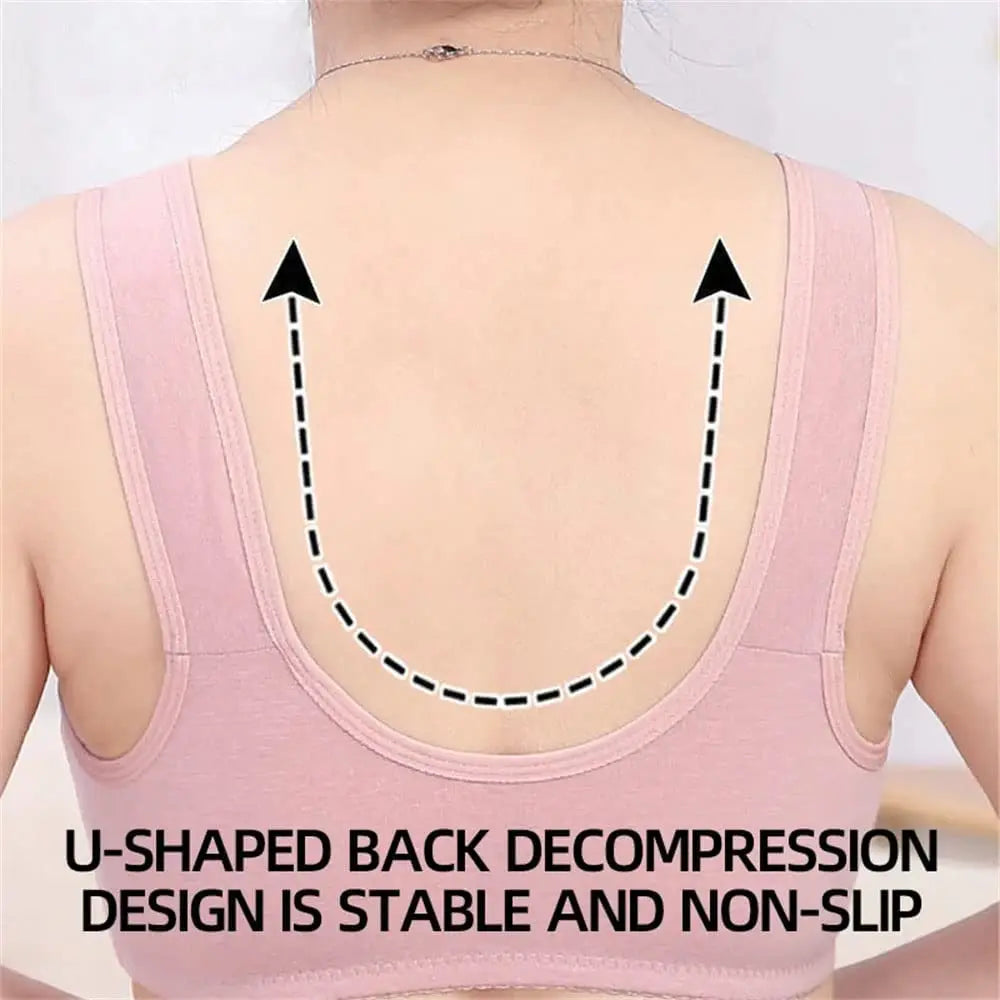 Comfortable & Convenient Front Button Bra