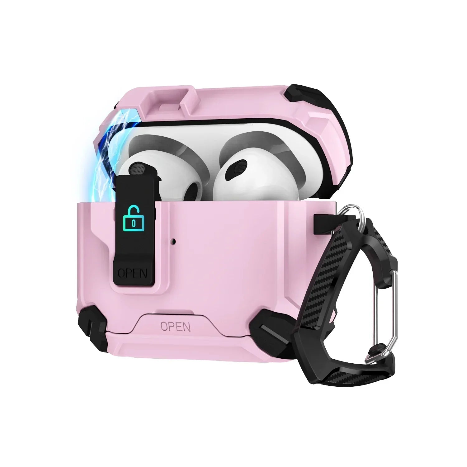 Airpods Earphone Case With Magsafe - Automatic Pop-Up Cover