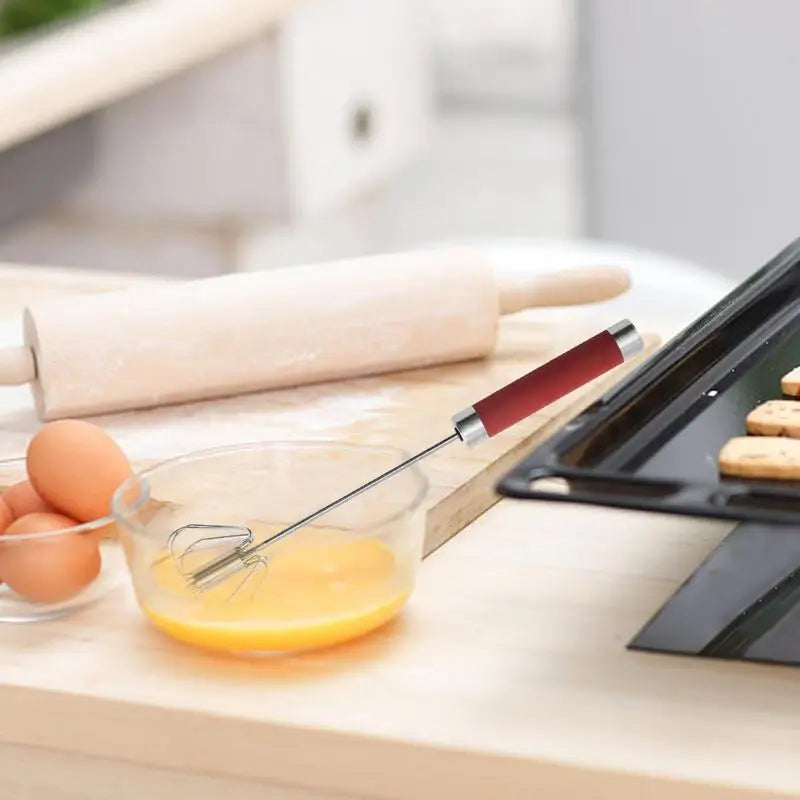 12 inch Stainless Steel Semi-Automatic Whisk