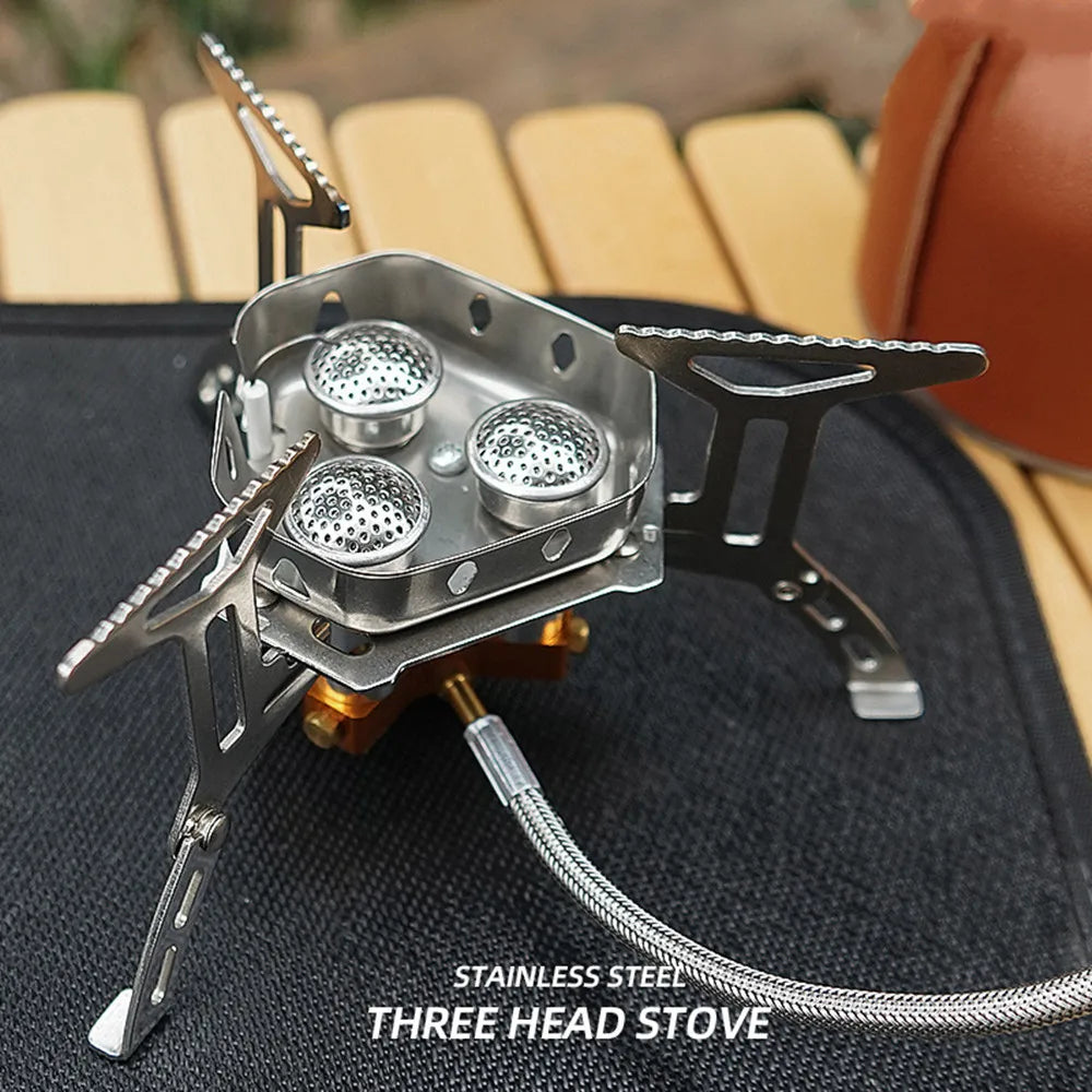 Camping Outdoor Windproof Gas Burner