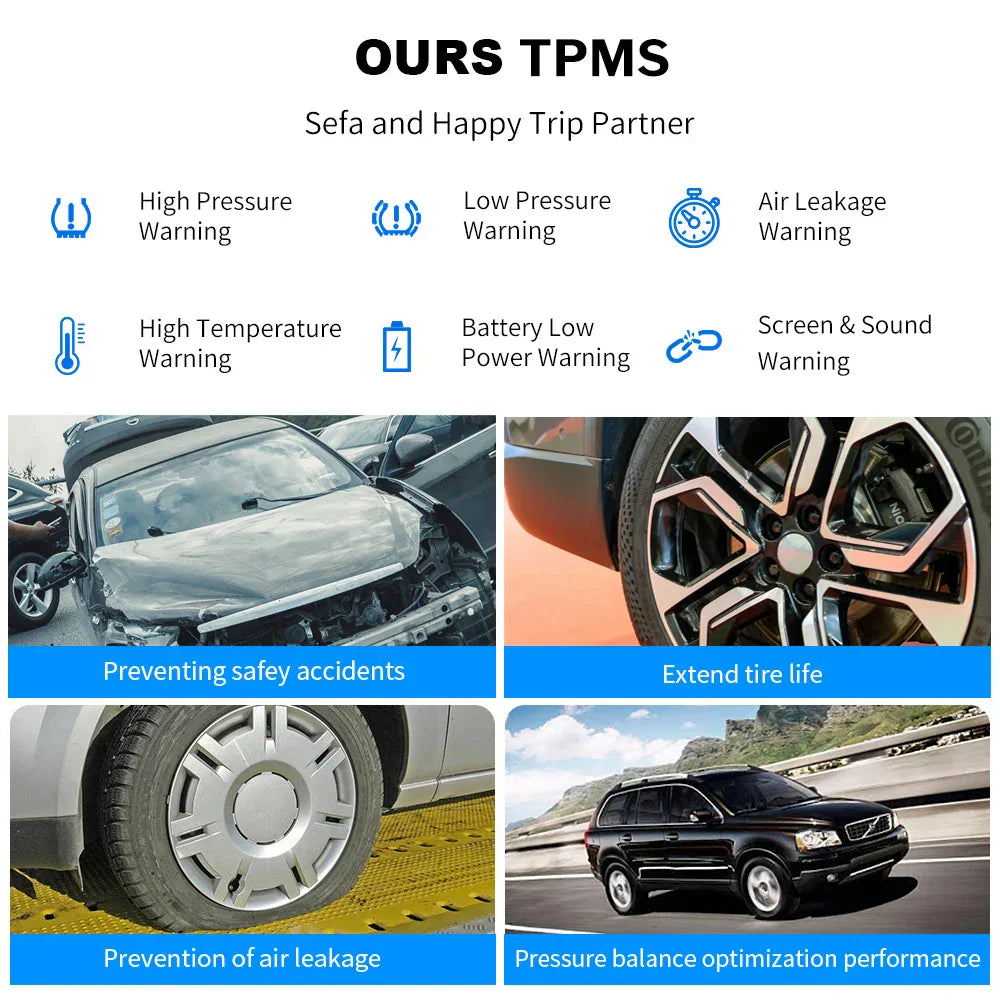 Car Tire Pressure Monitoring System