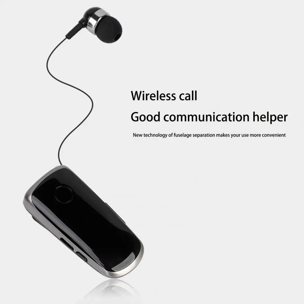 Collar-clip Bluetooth Headset