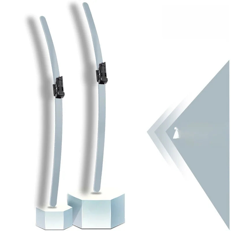 Colorful Boneless Silent Windshield Wipers - Clear Vision in Style!