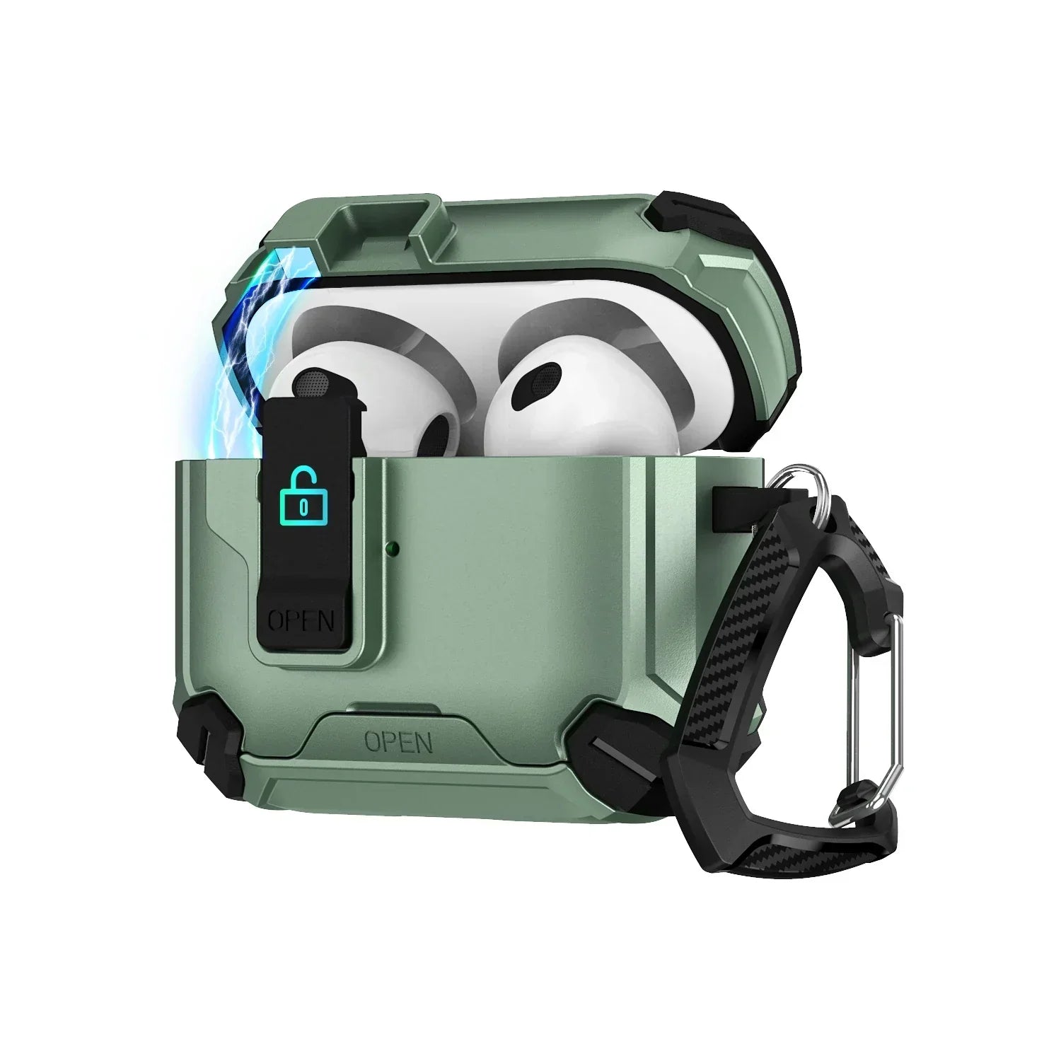 Airpods Earphone Case With Magsafe - Automatic Pop-Up Cover