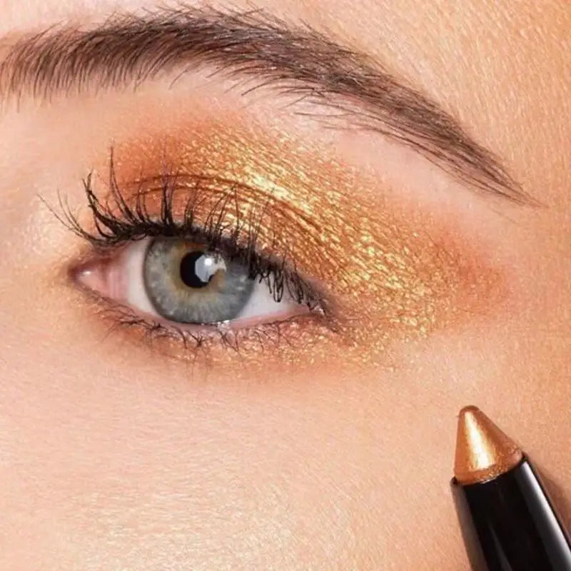 15 Color Highlighter Eyeshadow Pencil Waterproof Glitter Eye Shadow Eyeliner Pen