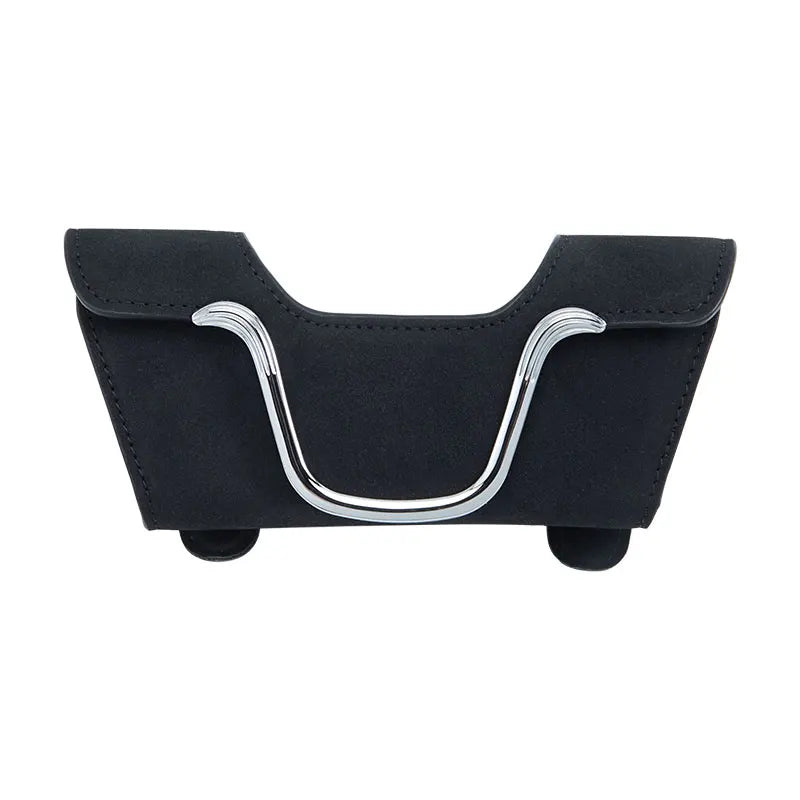 Car Multi-Functional High-Grade Leather Glasses Holder