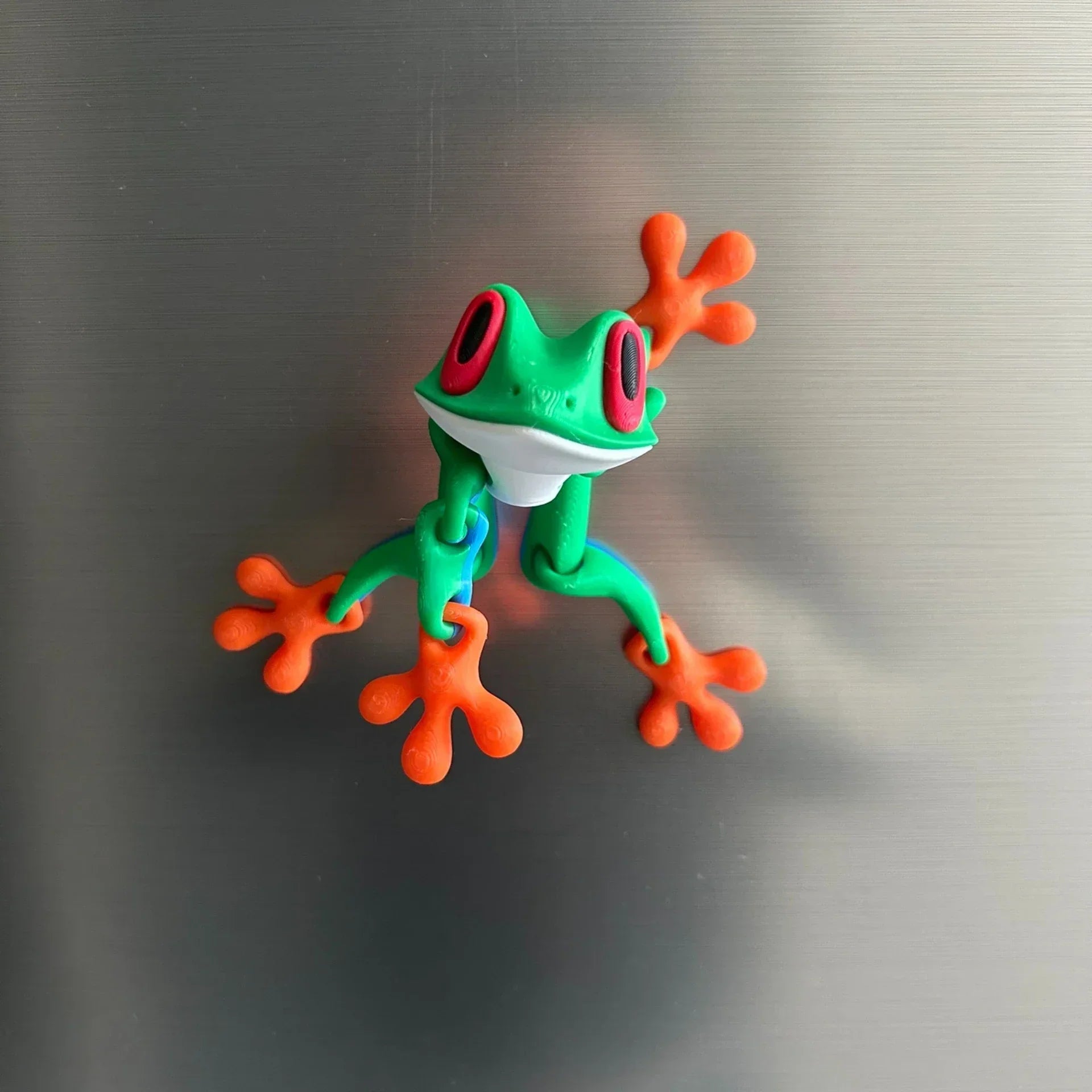 3D Printed Magnetic Frog Refrigerator Magnet