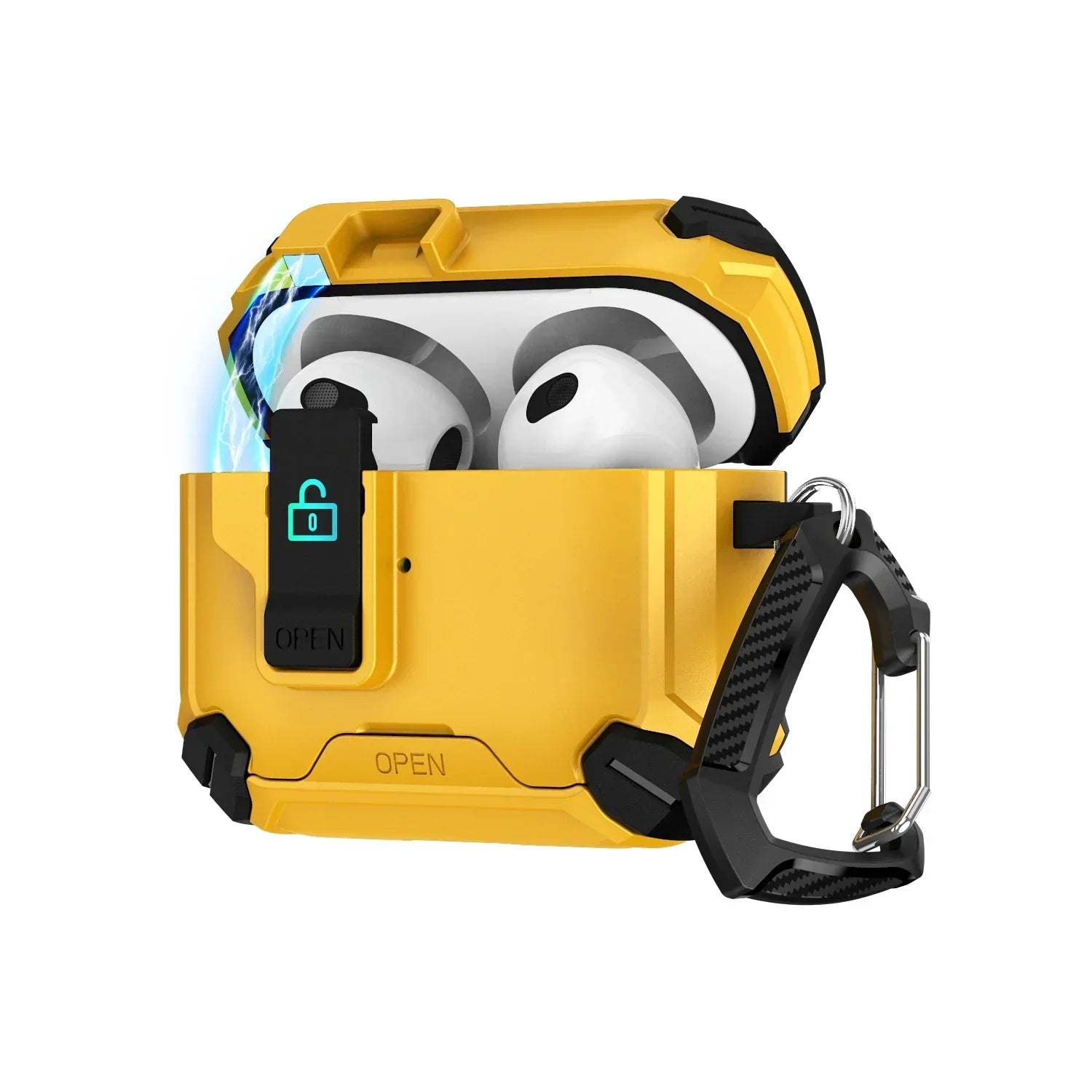 Airpods Earphone Case With Magsafe - Automatic Pop-Up Cover