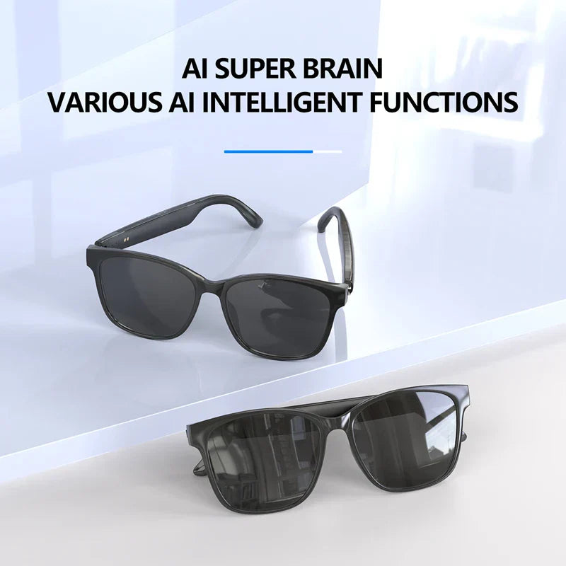 AI Wireless Bluetooth Translation Glasses