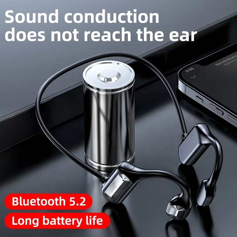 Bone Conduction Headphones - Bluetooth Wireless Headset
