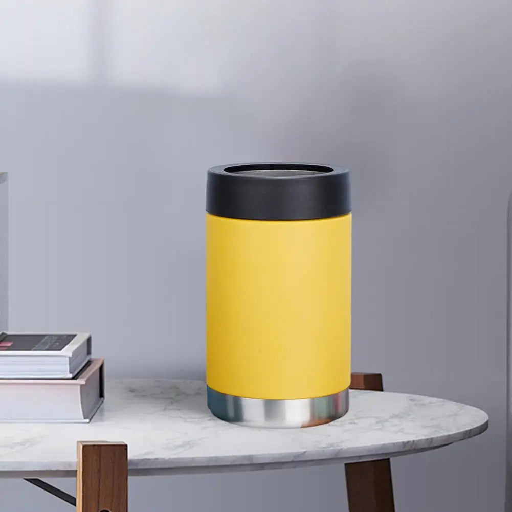 Beer Bottle and Can Cooler with Beer Opener 2