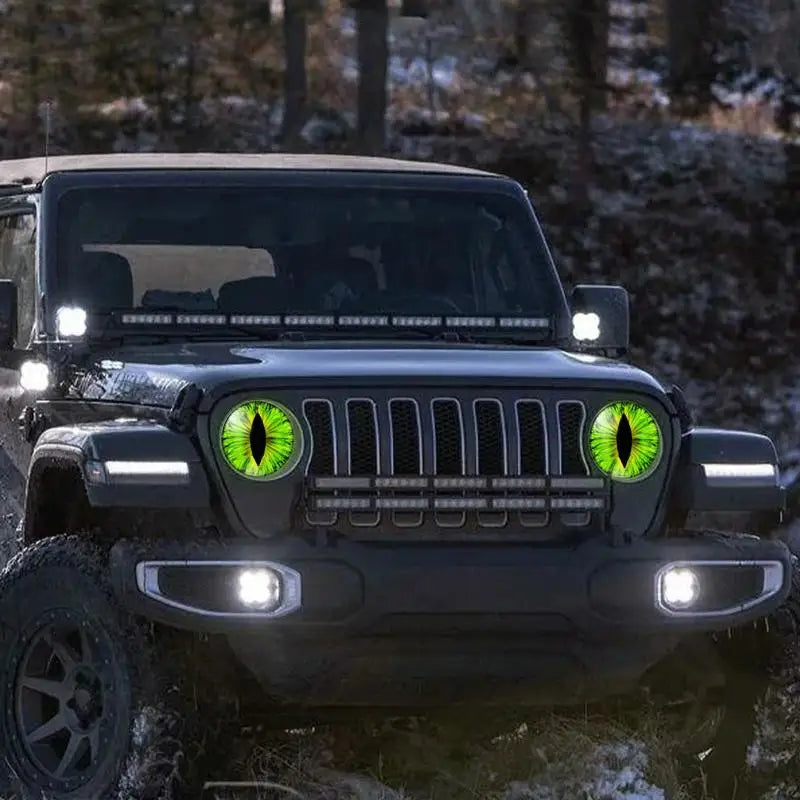 Beast Eyes Headlight Decals