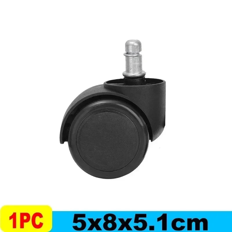 3 Inches Silent and Smooth Rolling Casters.