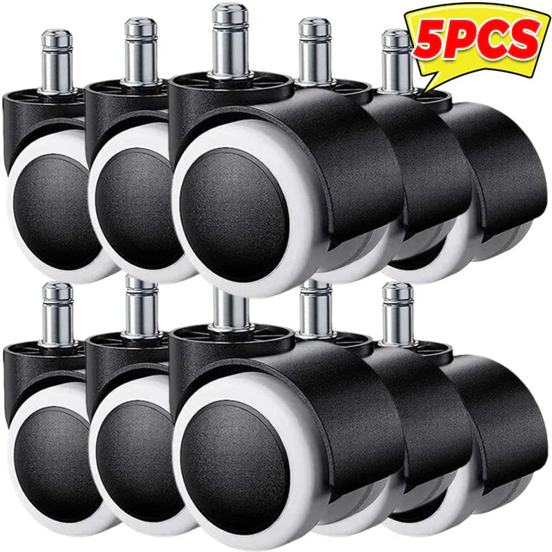 3 Inches Silent and Smooth Rolling Casters.