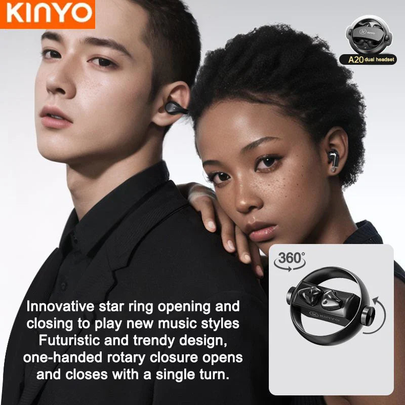 2-in-1 Bluetooth Earbuds