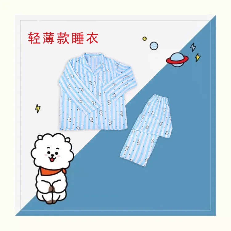 BT21 Long Sleeve Pajama Set