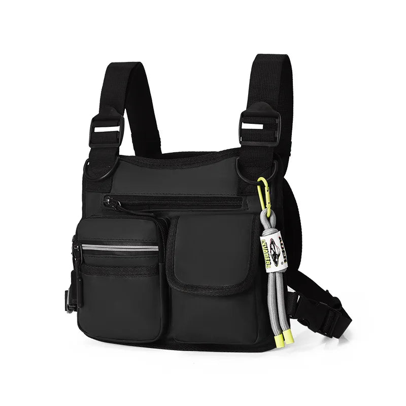 Adjustable Zipper Multi-functional Tactical Chest Bag