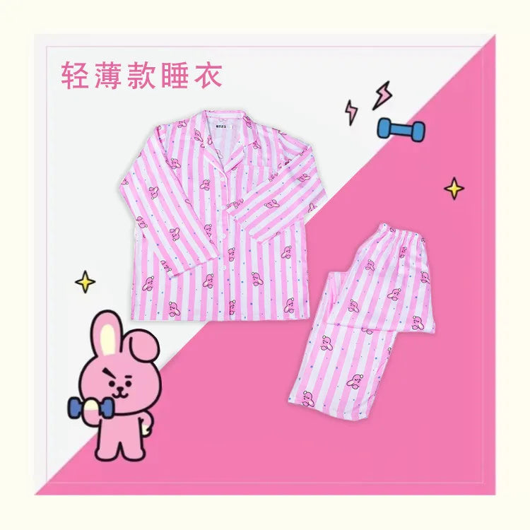 BT21 Long Sleeve Pajama Set
