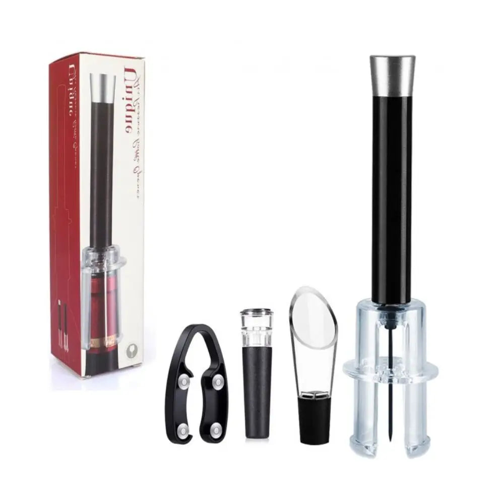 Air Pump Cork Remover Wine Bottle Opener Set