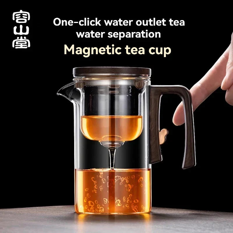 Automatic Filtering Small Souare Stemless Elegant Tea Cup