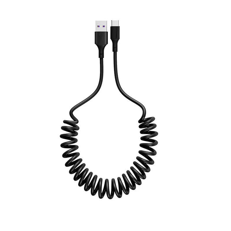 4 in 1 Spring Fast Charging Cable