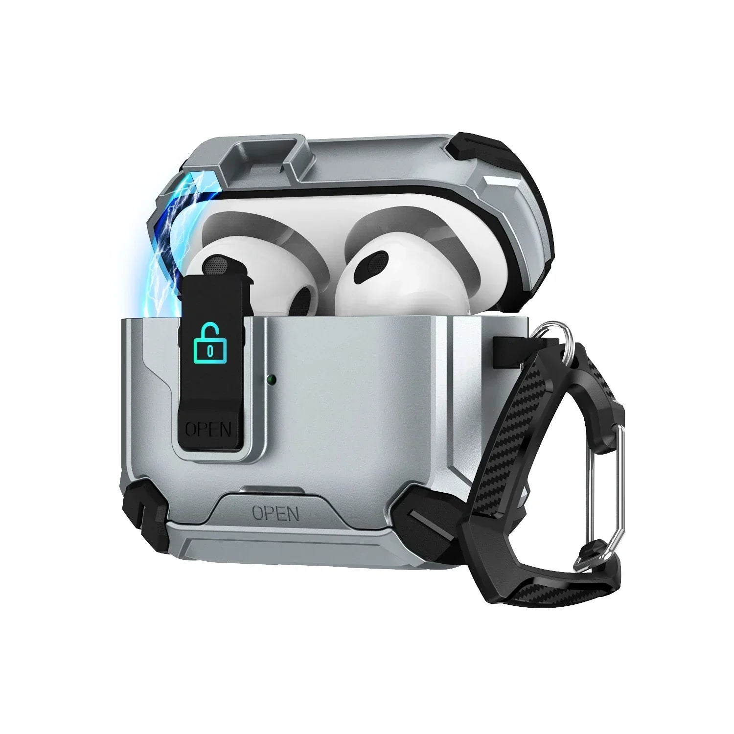 Airpods Earphone Case With Magsafe - Automatic Pop-Up Cover