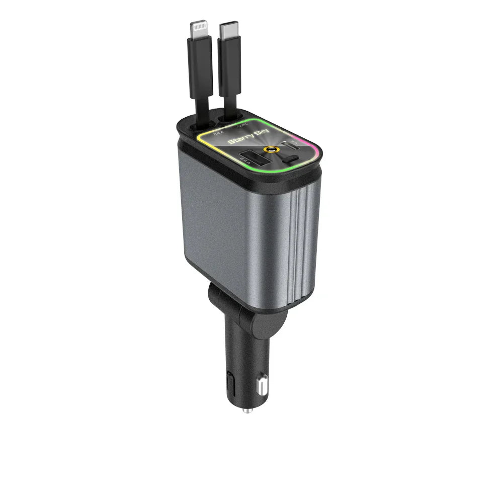 4-in-1 Car Phone Charger