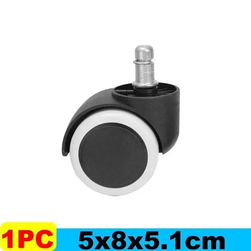 3 Inches Silent and Smooth Rolling Casters.