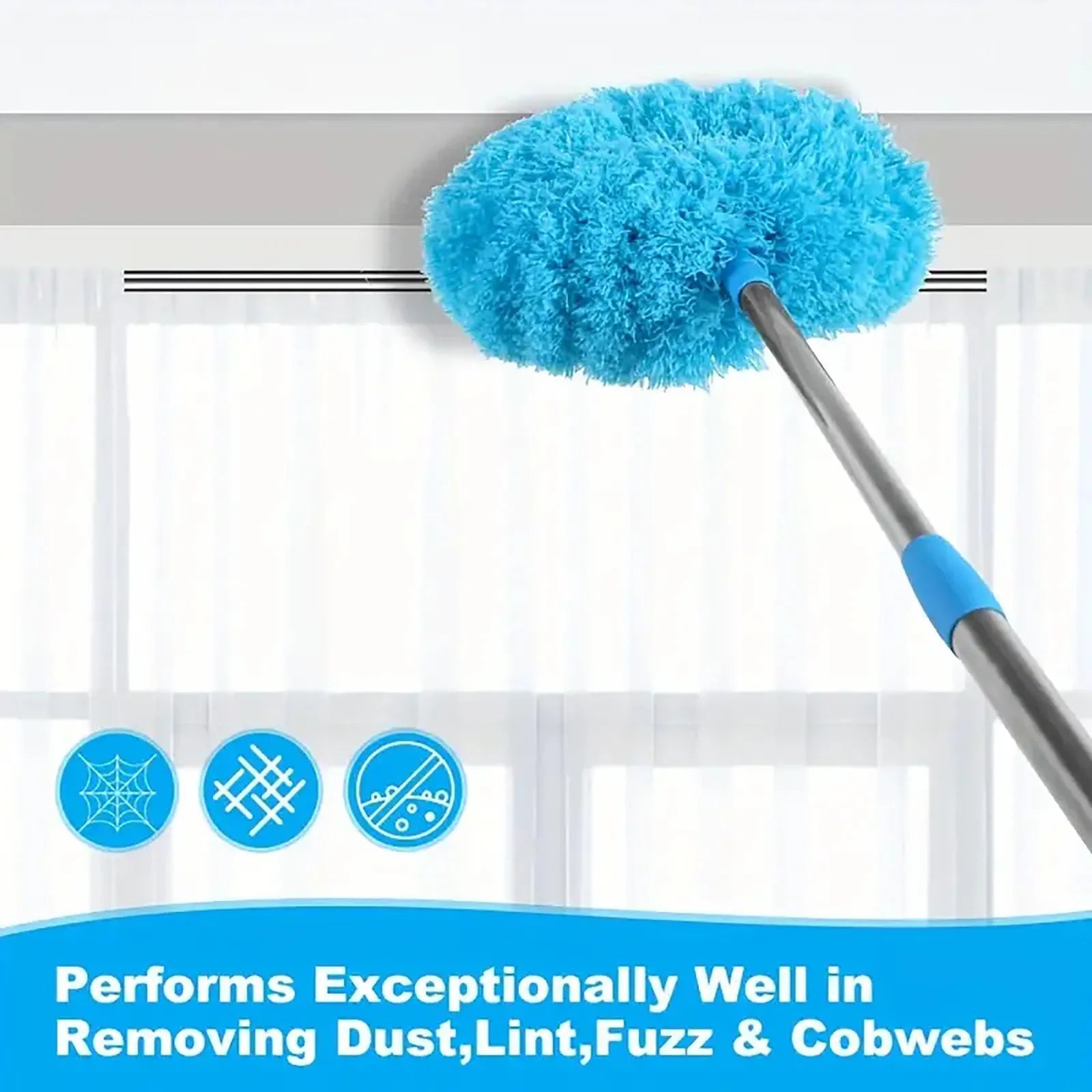 Ceiling Fan Cleaner Duster with Extension Pole