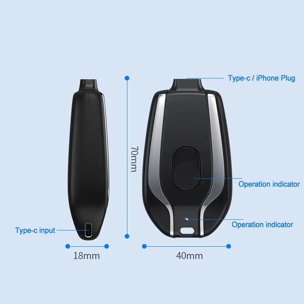 1200mAh Mini Power Emergency Pod
