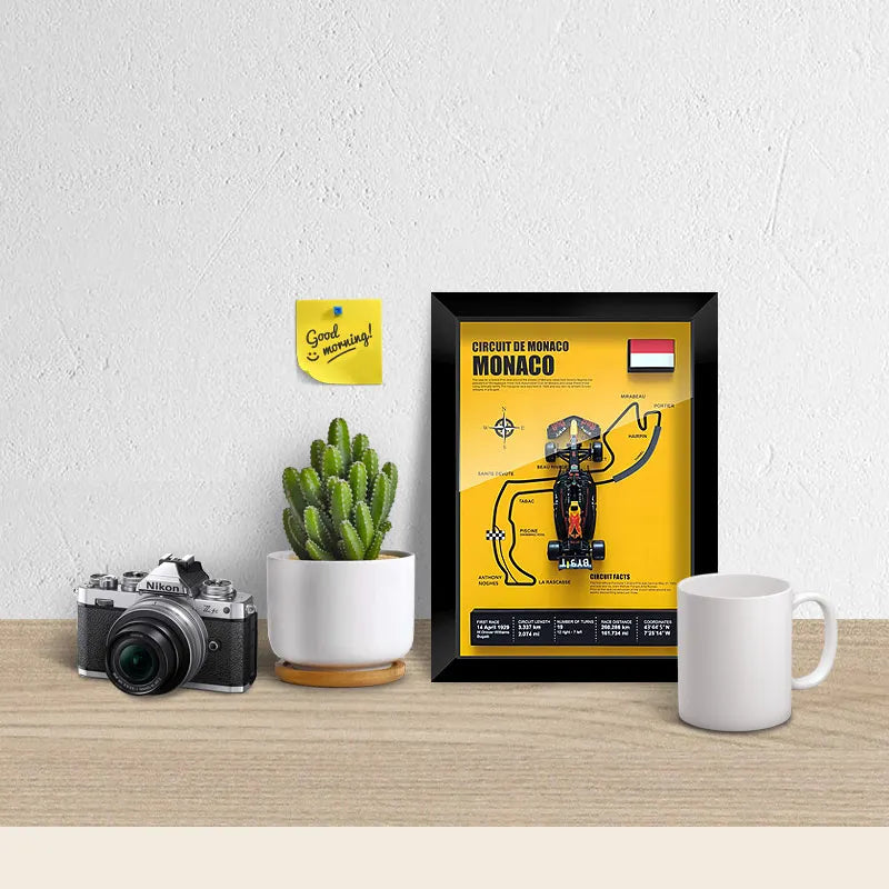 Bburago Verstappen F1 1/43 Red Bull RB20 racing car Model wall art formula 1 Las Vegas Miami USA Singapore circuits 2024 poster