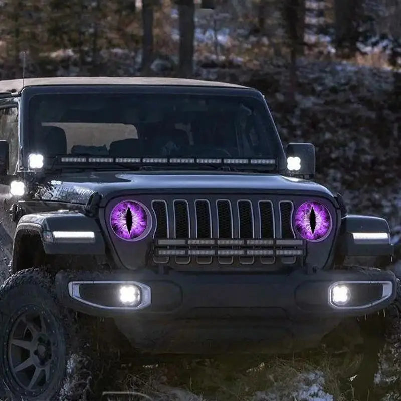 Beast Eyes Headlight Decals