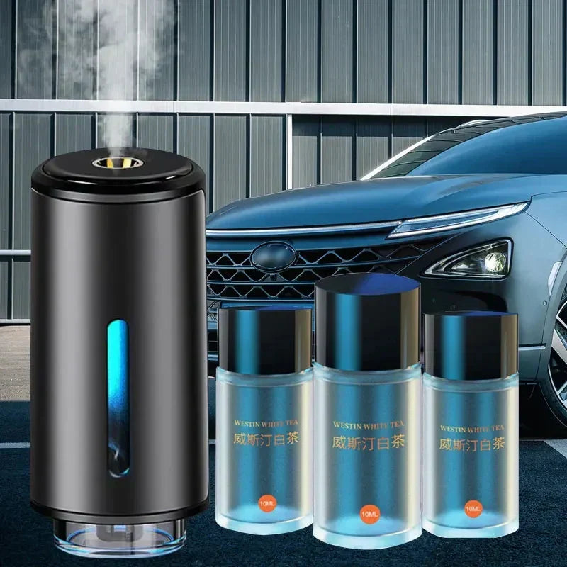 Car Perfume Diffuser, 3 Bottles of Fragrance Essential Oil for Car