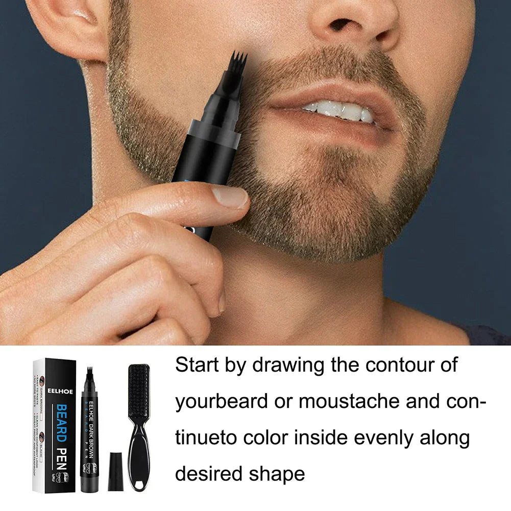 Beard Filling Pen Kit- Perfect Beard Shaping Kit