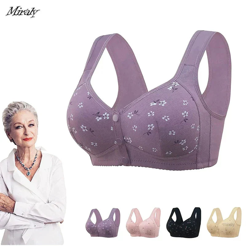 Comfortable & Convenient Front Button Bra