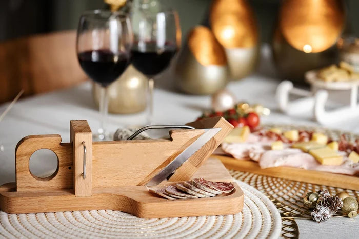 Chorizo Guillotine Slicer