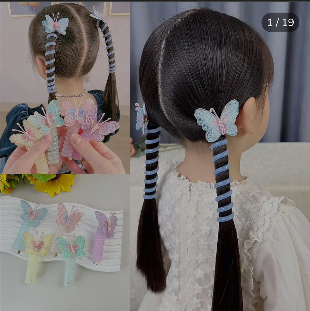 Butterfly Telephone Wire Hair Bands