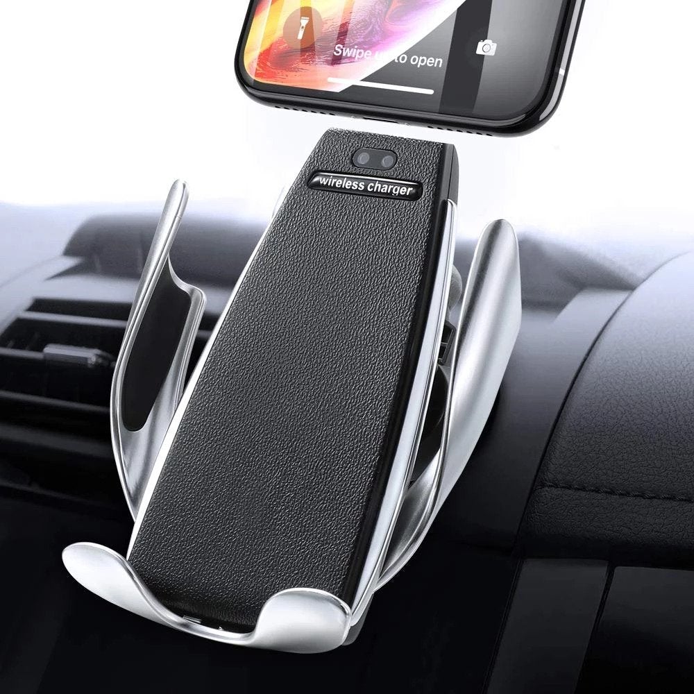 Car Logo Customized Mobile Phone Holder For Wireless Charging In The Car